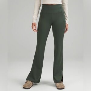Lululemon Groove Super-High-Rise Split-Hem Flare Pant *Nulu